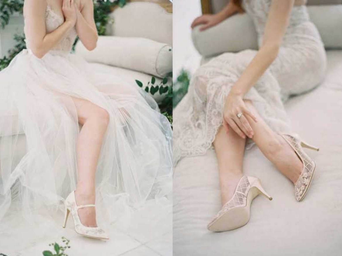 Chọn giày cưới cho cô dâu