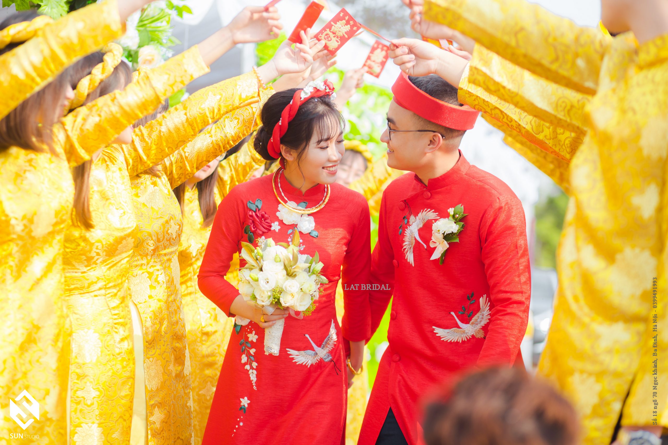 Combo LAT Trendy trong hôn lễ cô dâu Ngọc Hà
