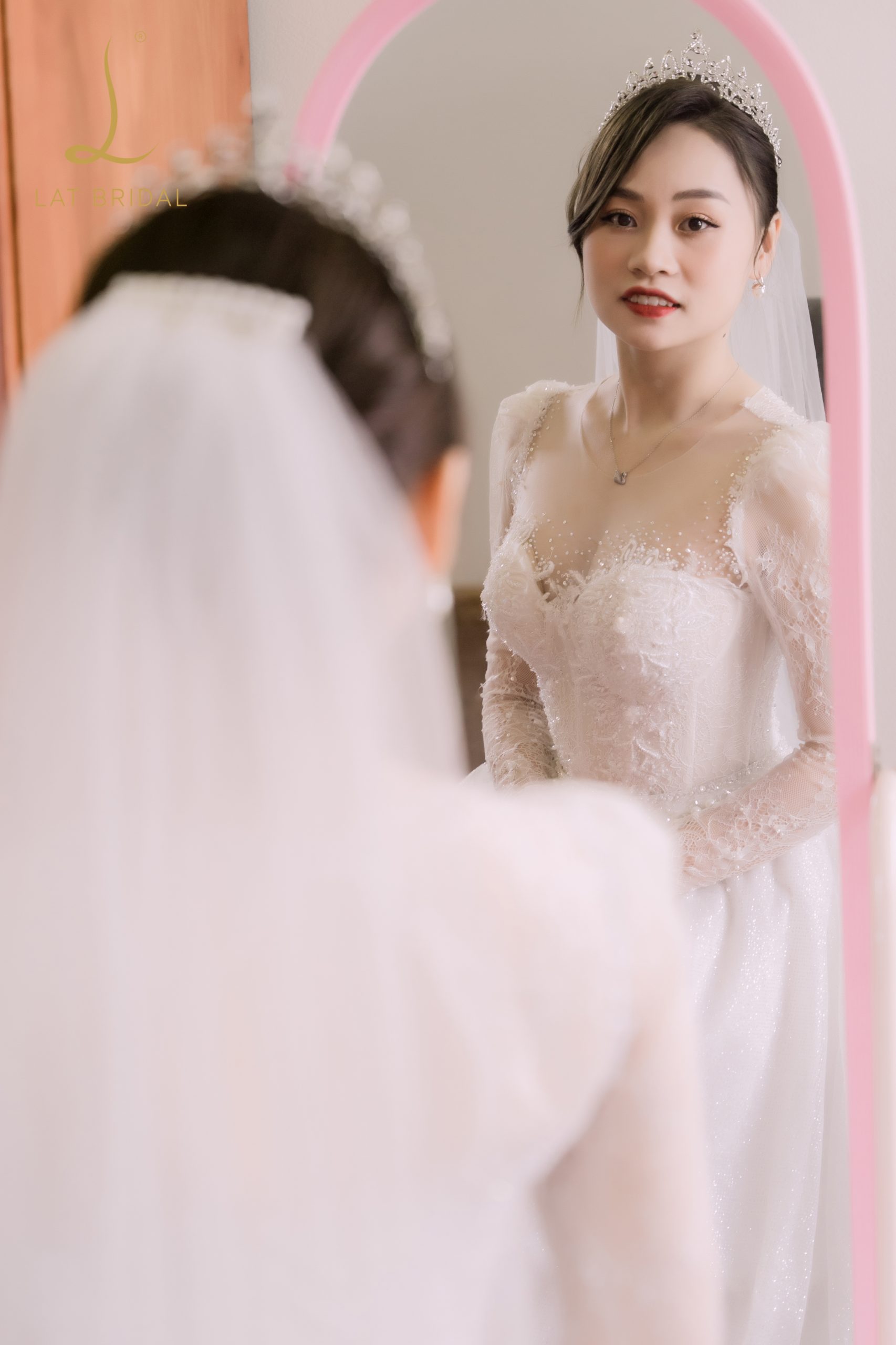 Feedback váy cưới LAT COUTURE 01 trong hôn lễ cô dâu Thảo Ly