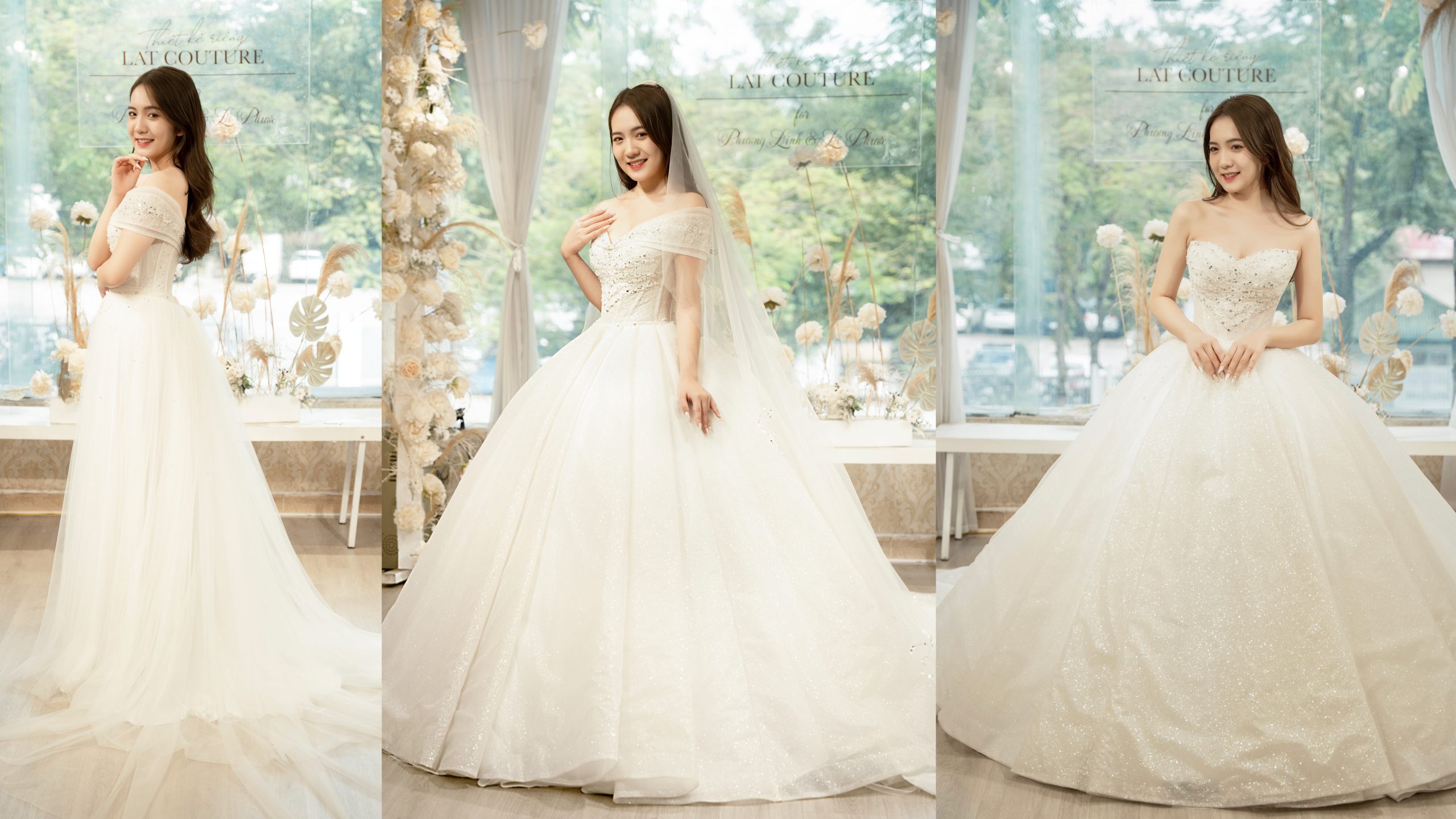 váy cưới thiết kế riêng Phương Linh
