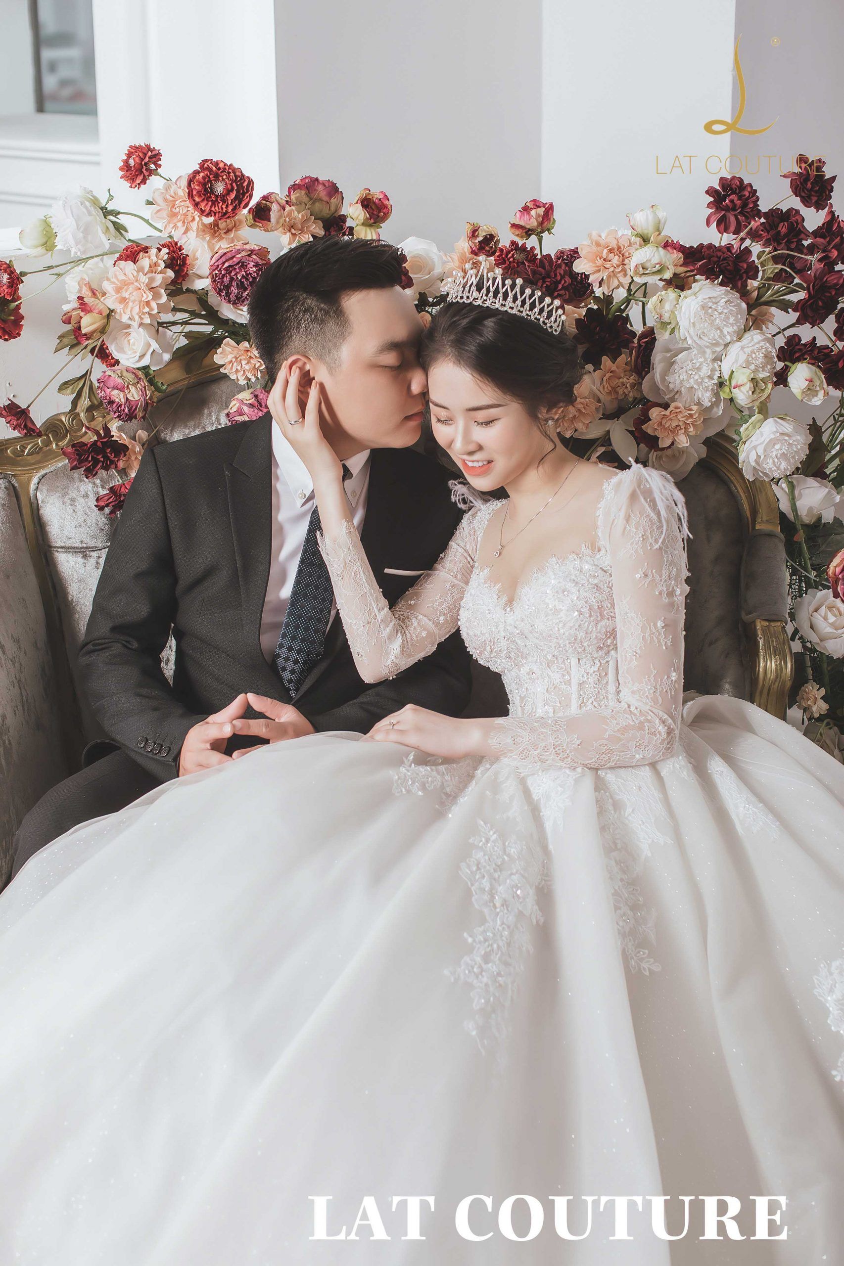 váy cưới dài tay đẹp nhất