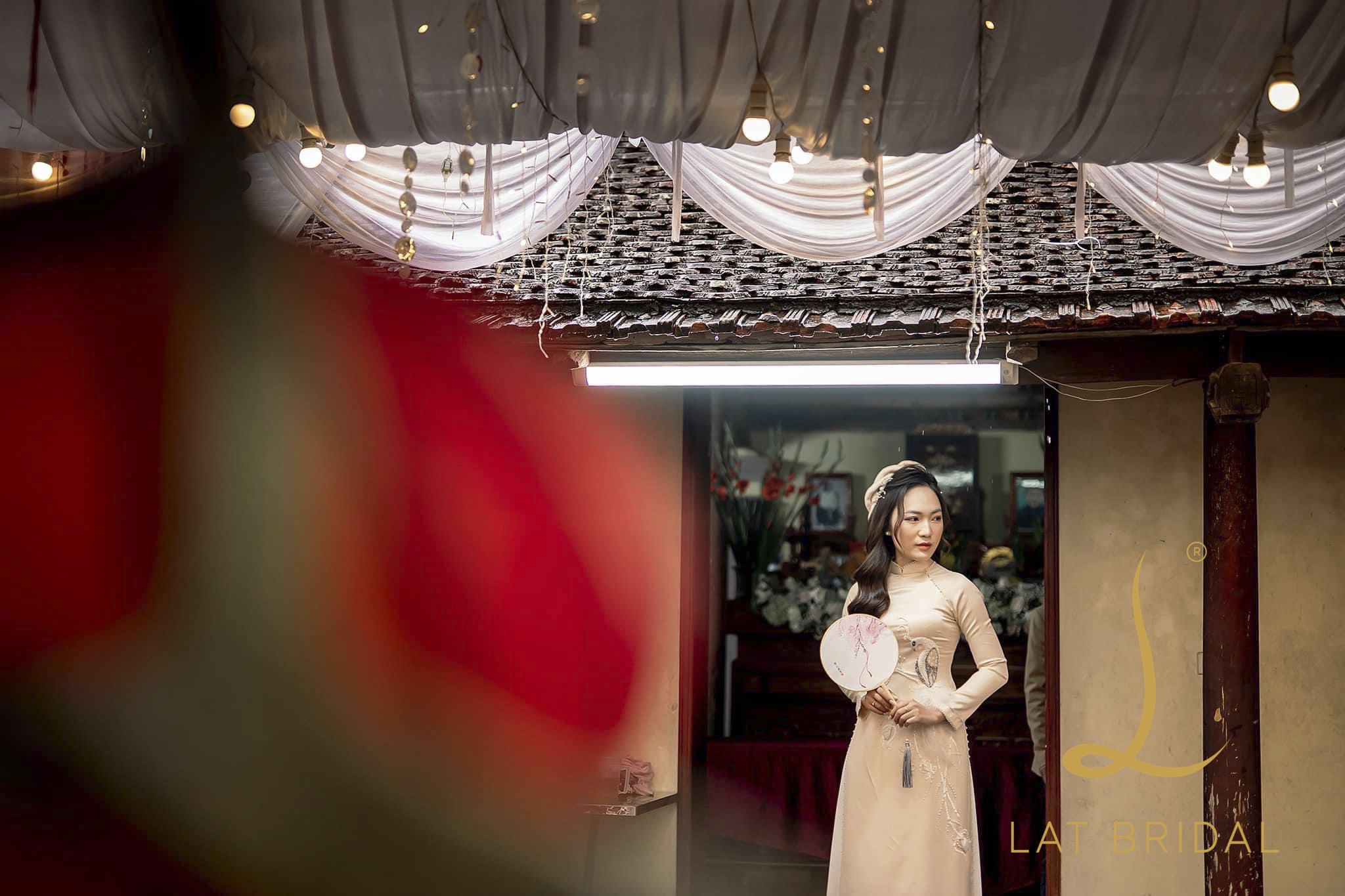 Feedback áo dài ăn hỏi Thu Uyên từ Cô dâu Huyền Thanh dành cho LAT BRIDAL