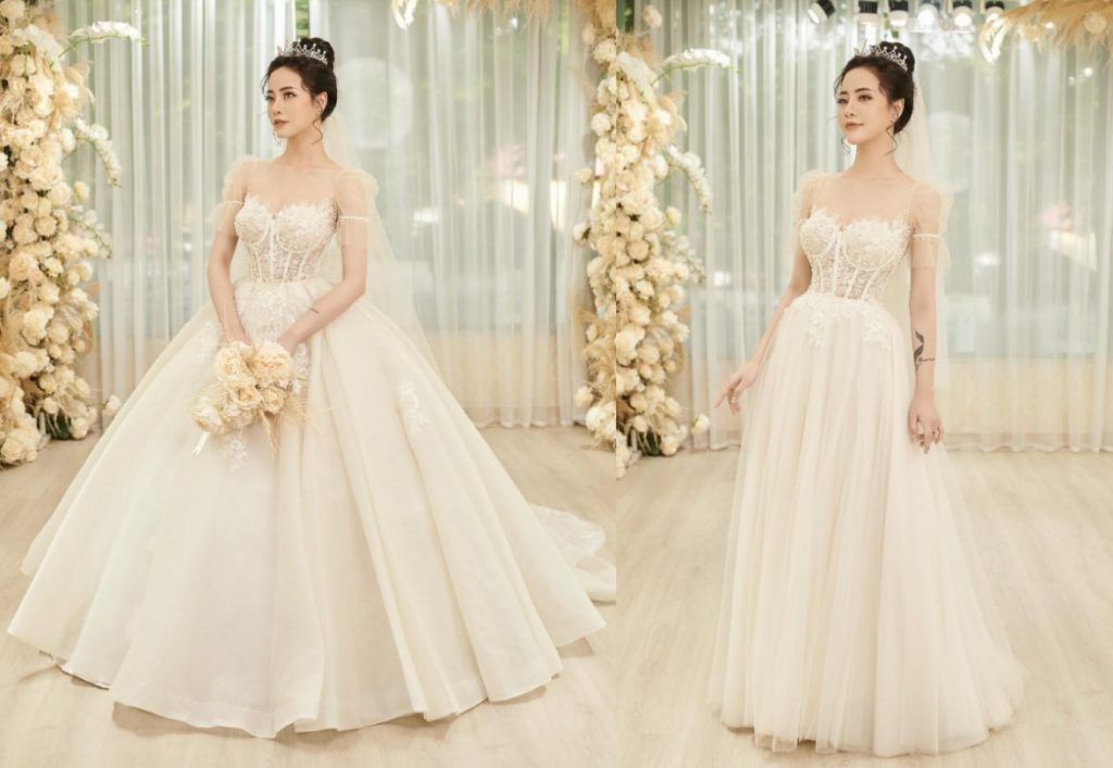 cách chọn váy cuoi phù hợp với dáng người