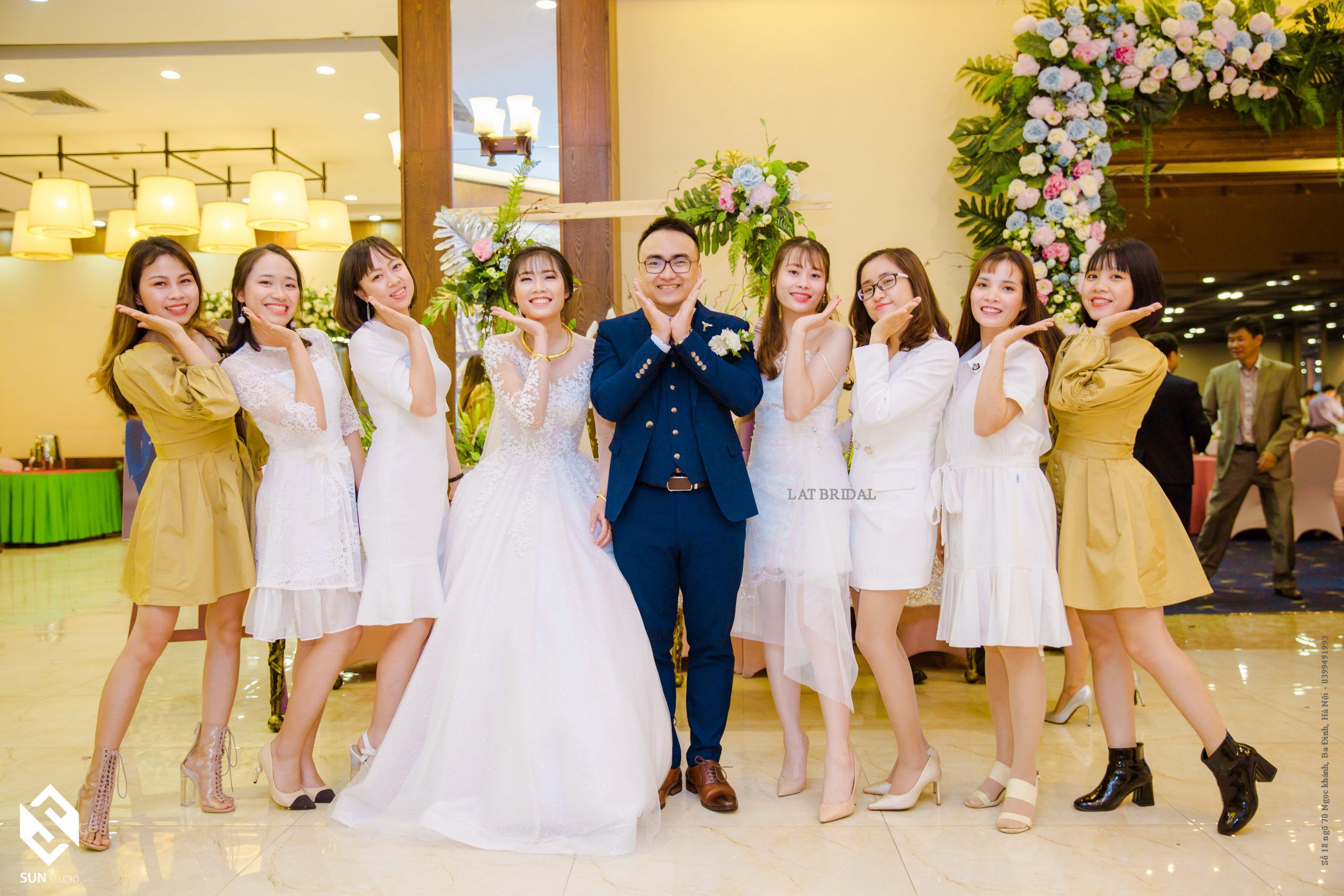 Combo LAT Trendy trong hôn lễ cô dâu Ngọc Hà