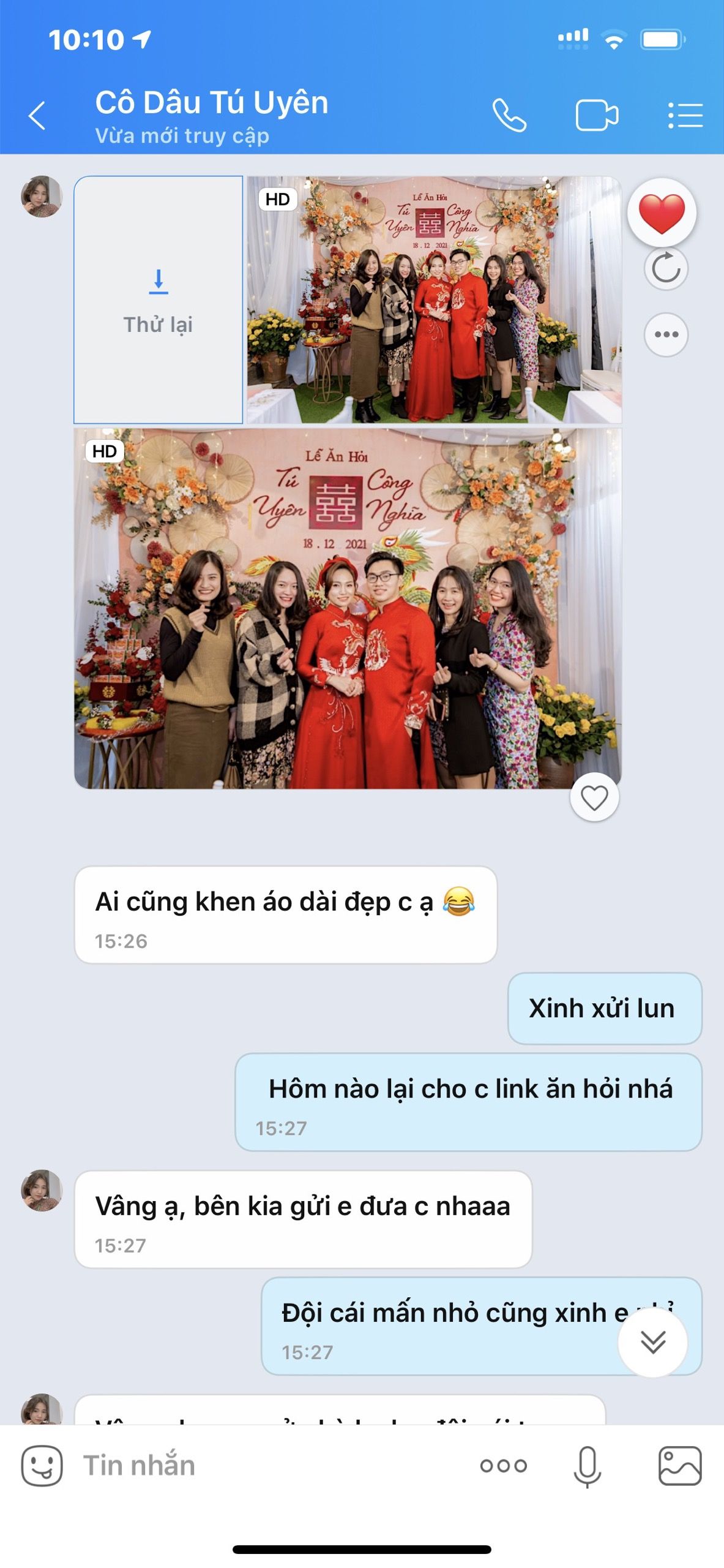 Có nên may áo dài váy cưới online