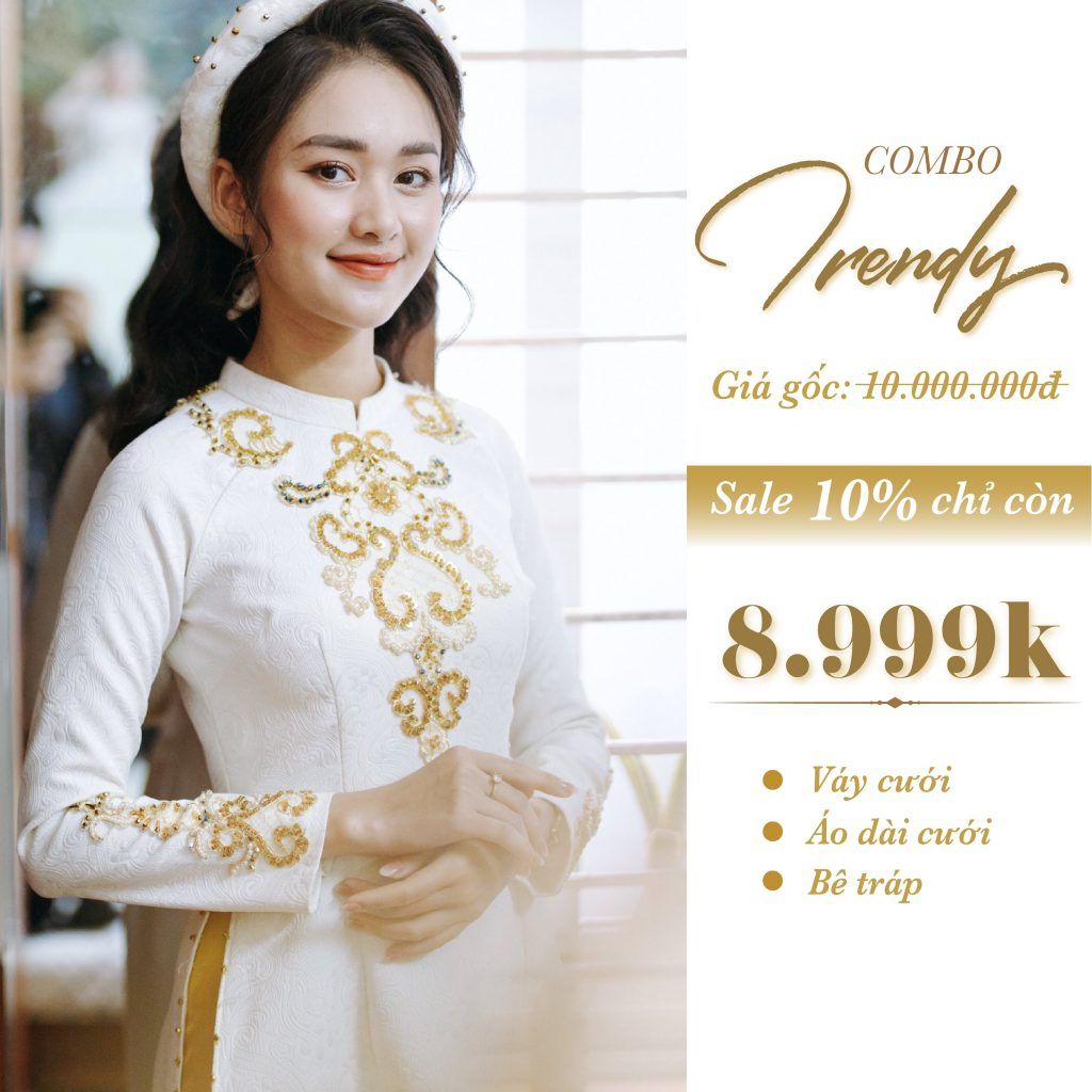 ưu đãi thuê váy cưới