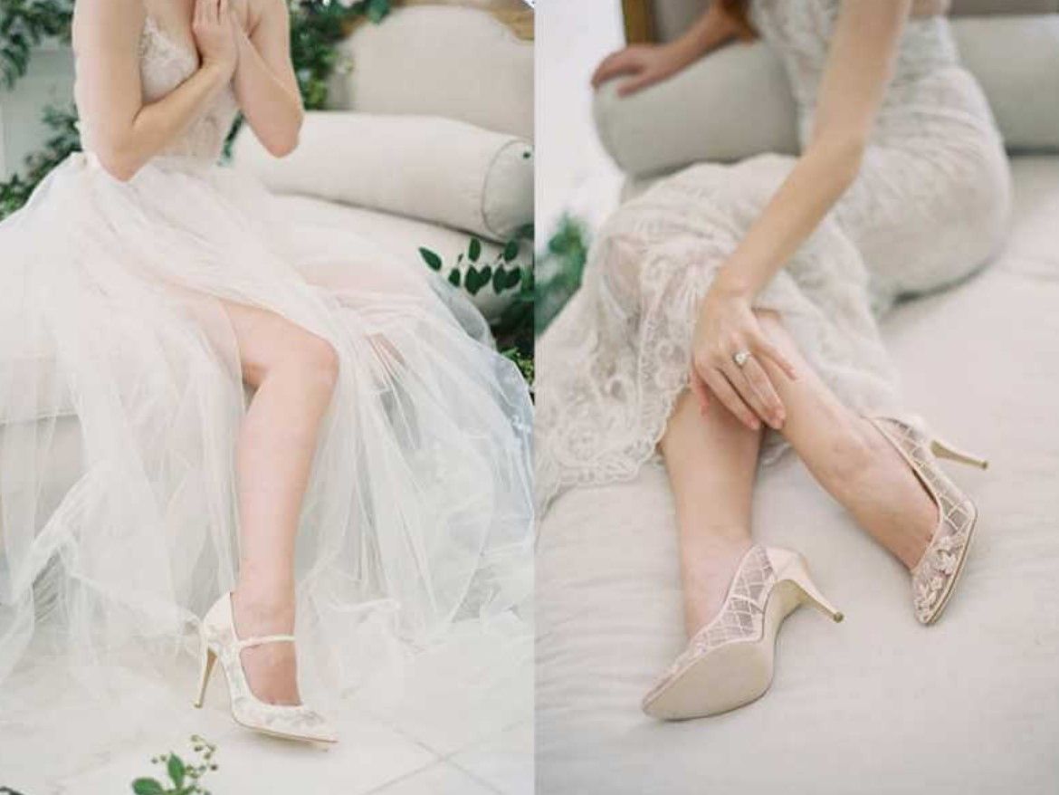 Chọn giày cưới cho cô dâu