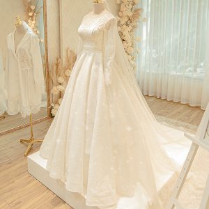 Váy cưới thiết kế riêng Hà Linh