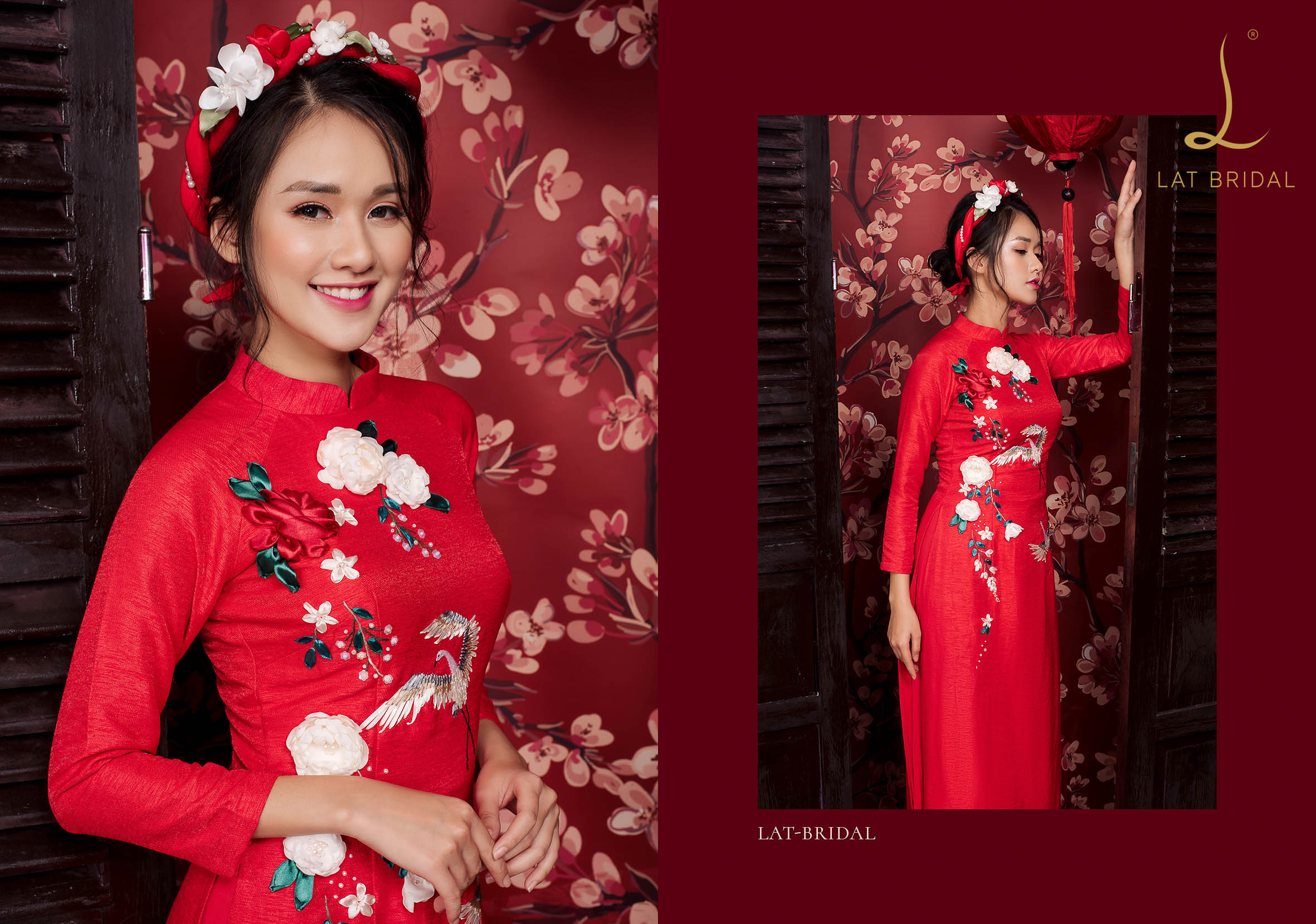 áo dài cặp đôi tỷ dực điểu