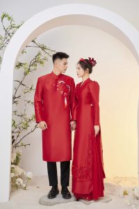 Áo dài cưới Xuân Hương