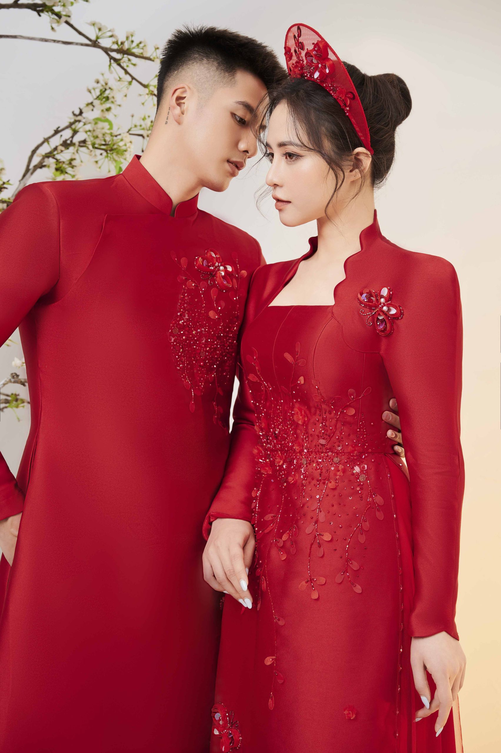 Áo dài cưới Hỷ Tước