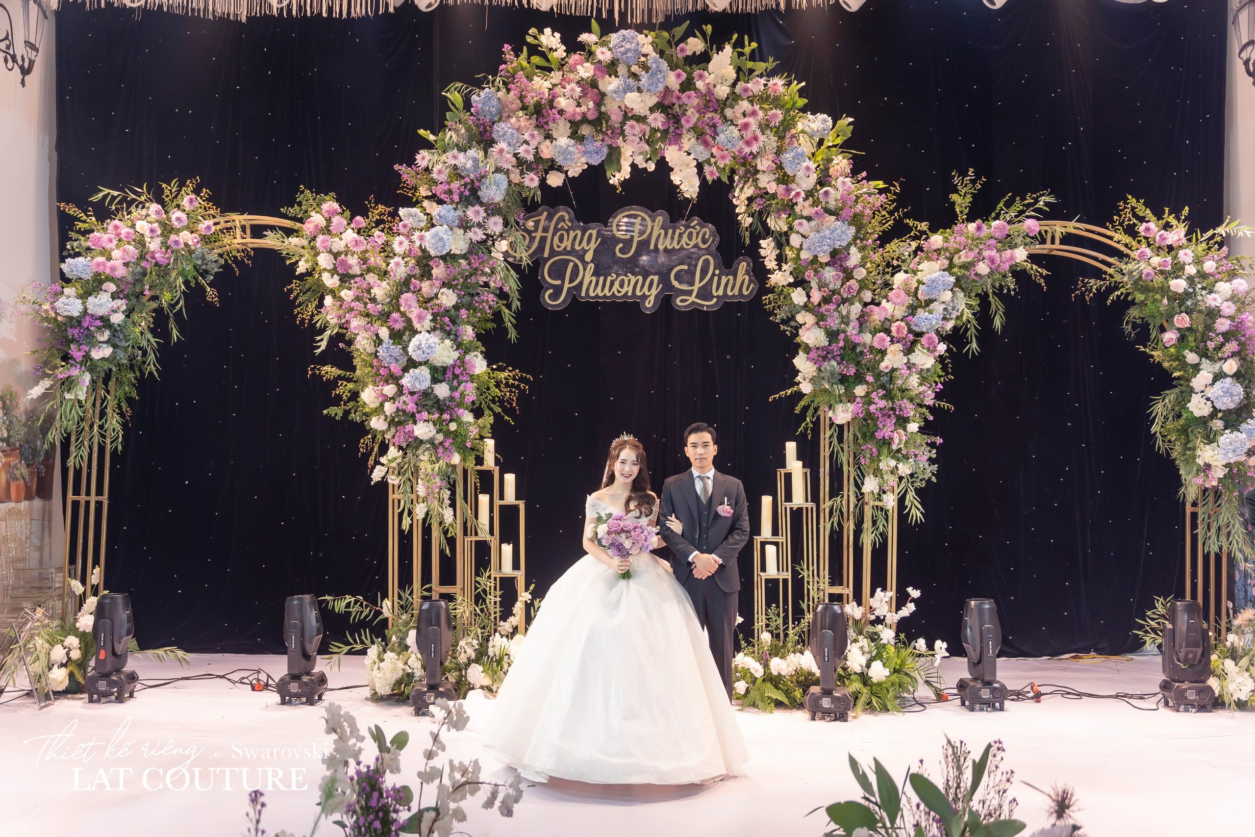 Cận cảnh váy cưới Phương Linh – Tiểu thư tập đoàn Trung Thành Food