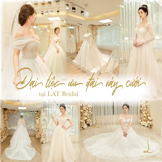 ưu đãi thuê váy cưới
