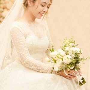 Váy cưới thiết kế riêng Hà Linh