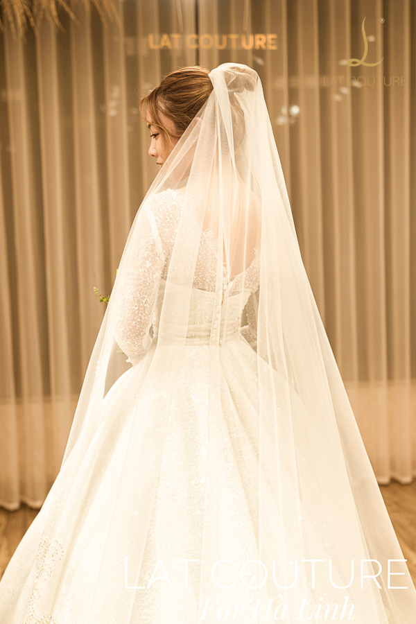 Váy cưới thiết kế riêng Hà Linh