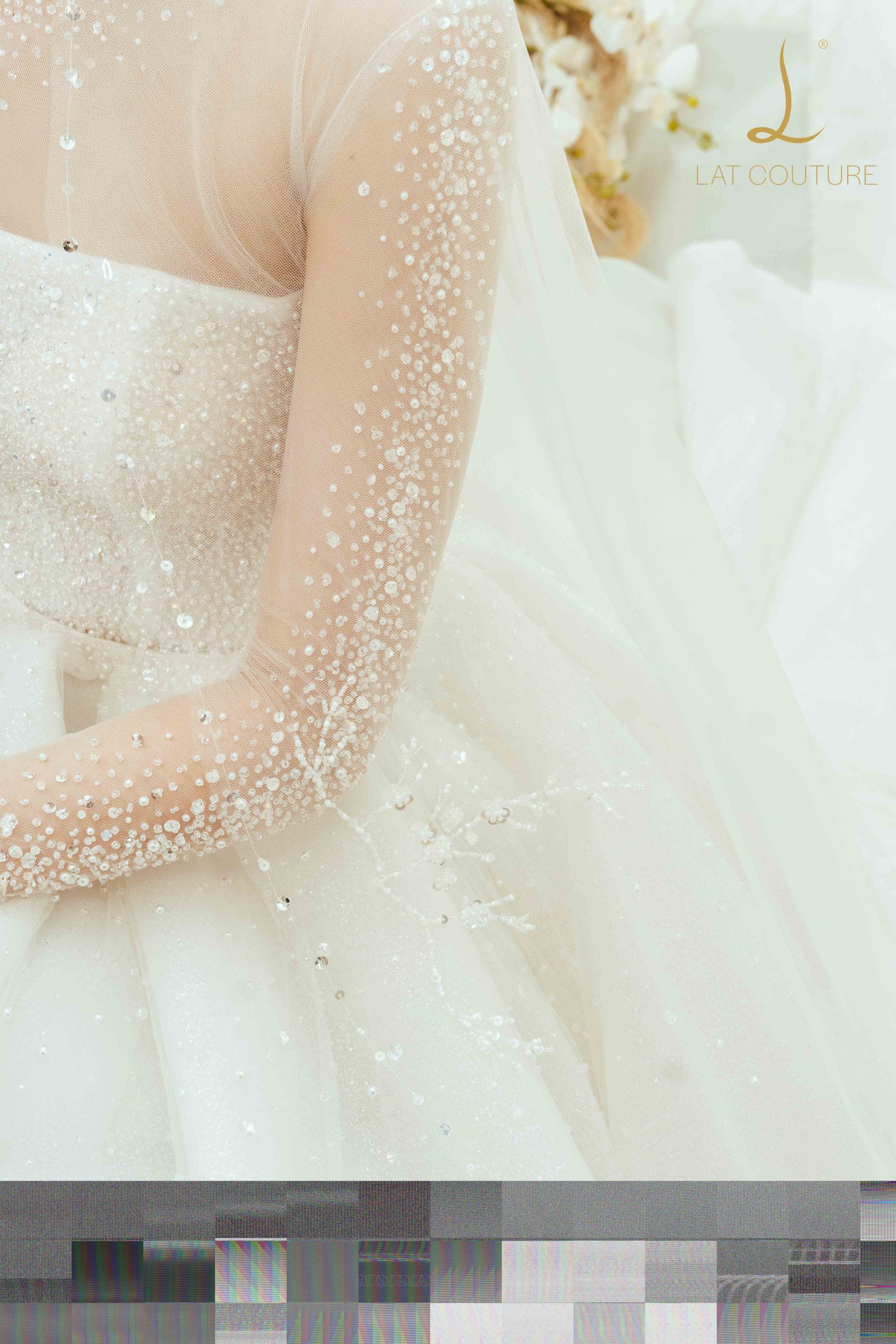 Váy cưới thiết kế riêng Hà Trang