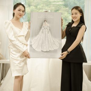 Váy cưới thiết kế riêng Hạnh Trần
